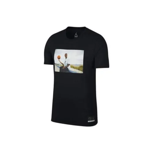 Jordan RETRO 13 T-Shirts Men Black