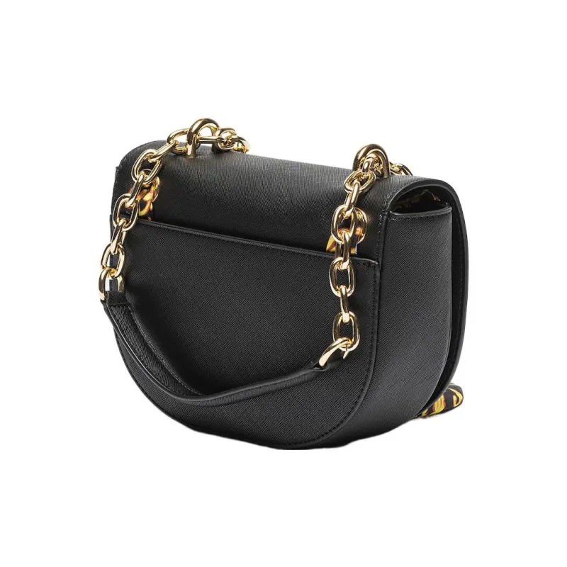 VERSACE JEANS COUTURE Polyester Shoulder Bag Crossbody Bag Women's Black-1