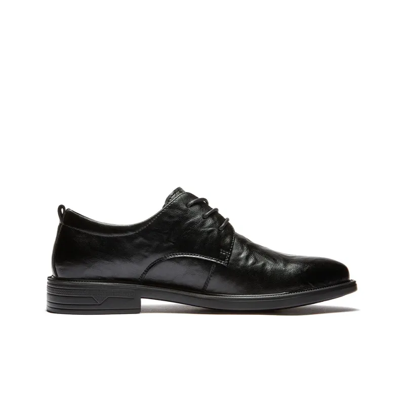 Jeep Dress Shoes Men Low Top Black-1
