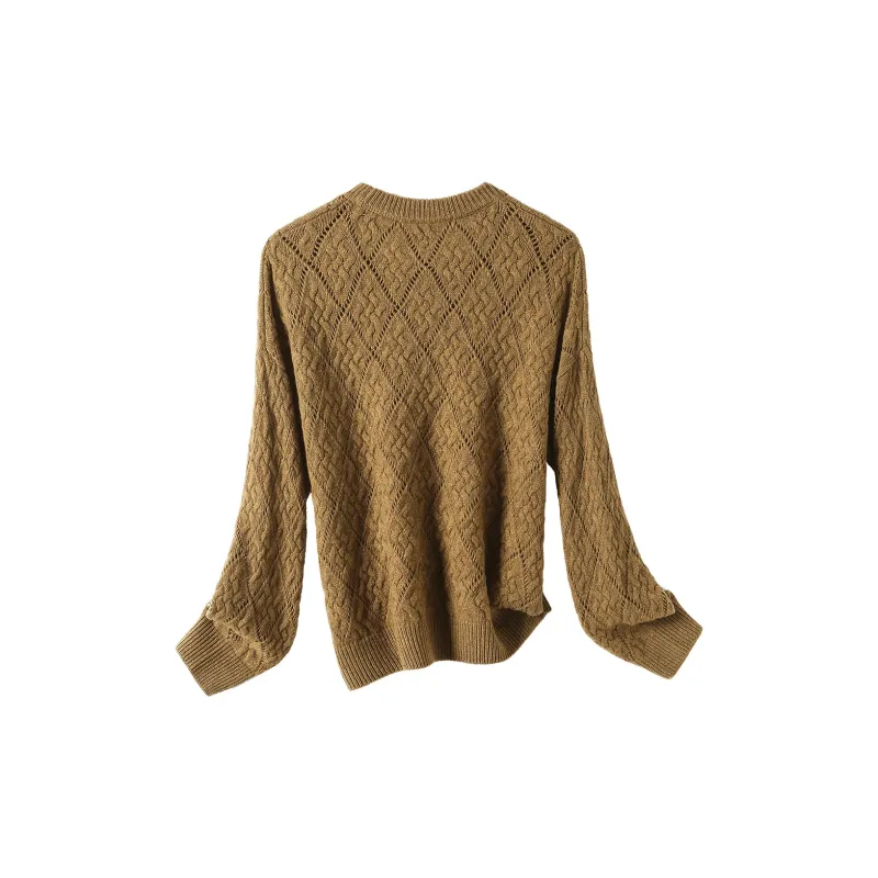 H YXIANG Sweaters Women's-3