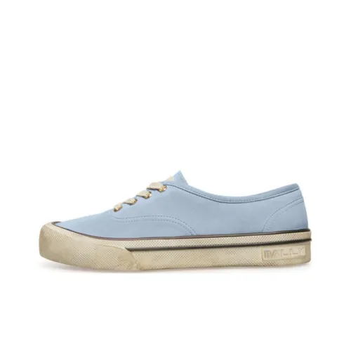 BALLY Santa Ana Skateboard Shoes Women's Low-Top Blue