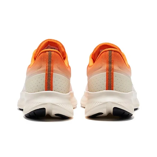 Saucony Vessel Cushioning Breathable Low Top Casual Running Shoes Men's Orange Beige-3