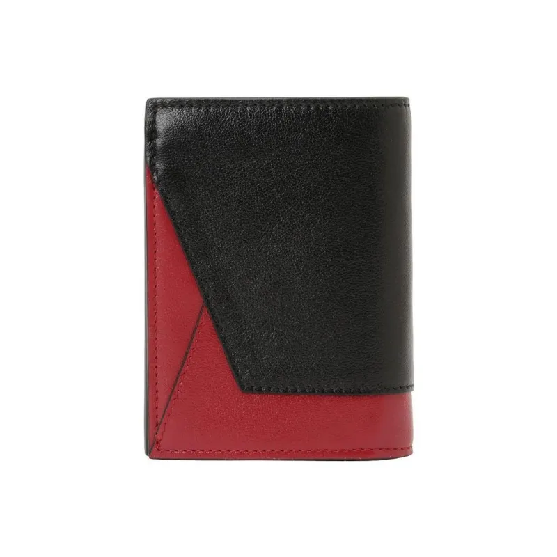 MARNI Calfskin Wallet Mini Men's Red/Black-1
