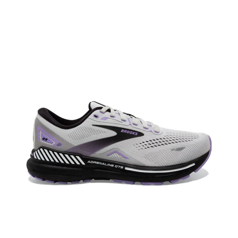 Brooks Women's Adrenaline GTS 23 2A Narrow 'Grey Purple'-1