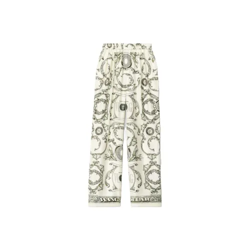 Alexander Wang Patterned-jacquard Palazzo Pants