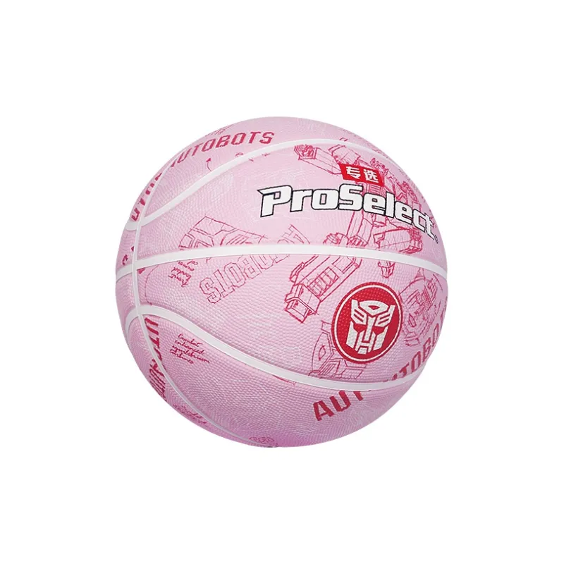 ProSelect x Transformers Rubber Basketball Light Pink Size 7 Training Unisex-1