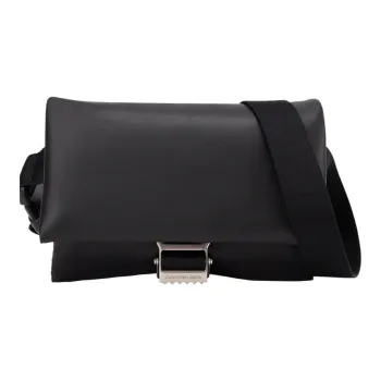 CALVIN KLEIN Blended Material Fanny Pack Women's Space Black