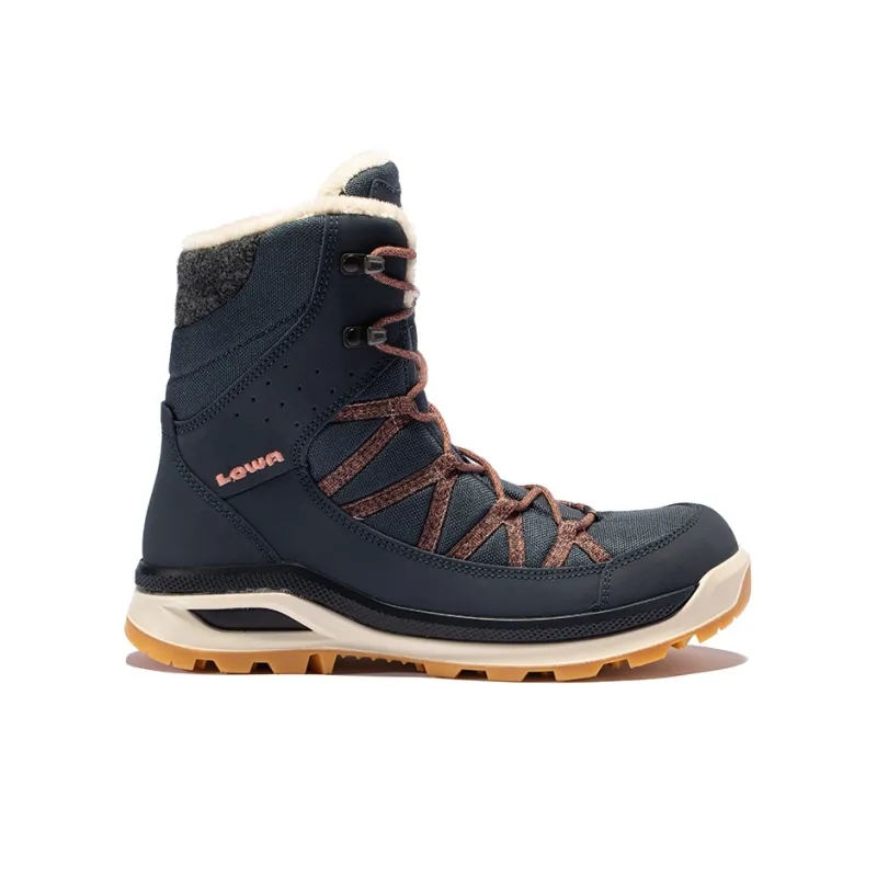 Lowa Montreal Mid Top Outdoor Shoes Women's Navy Blue-1