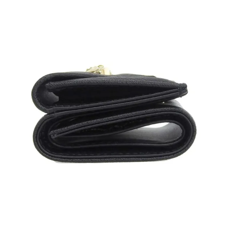 Vivienne Westwood Leather Wallet Mini Women's Black-3