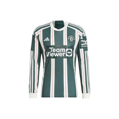 Adidas MANCHESTER UNITED THEATRE OF DREAMS Soccer Jerseys Men Green