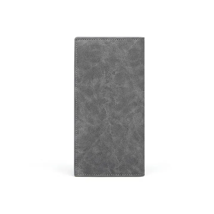 CNOLES Cow Leather Wallet Regular Men's Dreamy Gray-3