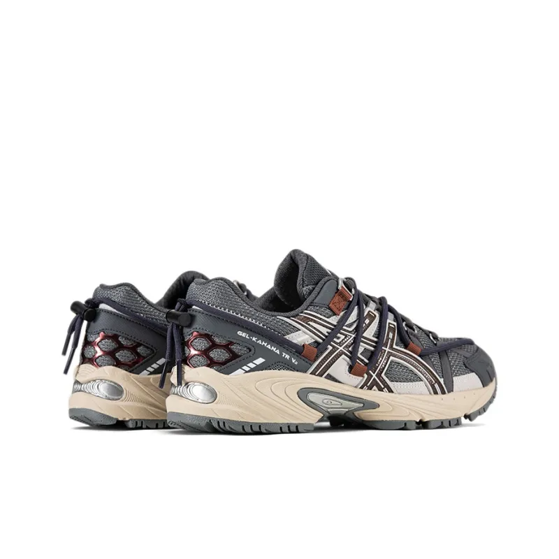 Asics Gel Kahana TR Cushioned Slip Resistant Abrasion Resistant Breathable Low Top Running Shoes Unisex Dark Gray-2