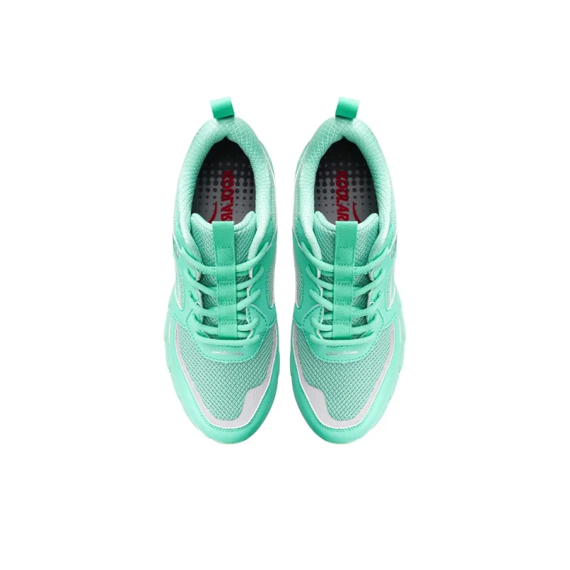 KOOLARA Breathable Low-Top Running Shoes Women's Green-3