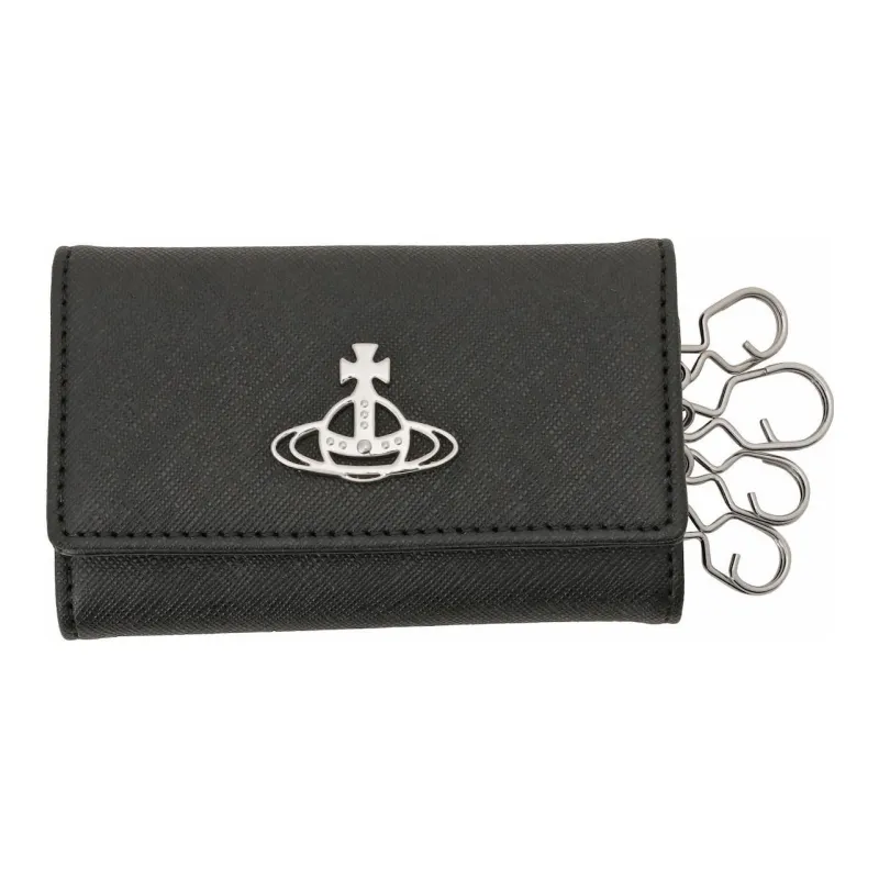 Vivienne Westwood Leather Key Pouch Women's Black-0