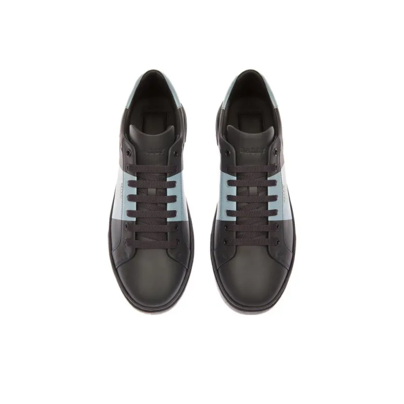 BALLY Mitty Anti Slip Wear Resistant Low Top Skateboard Shoes Men's Black-2