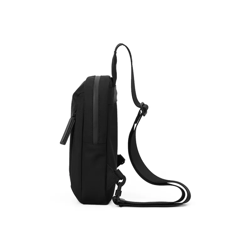 PIERRE CARDIN Fabric Crossbody Messenger Bag Sling Bag Trumpets Men's Black -3