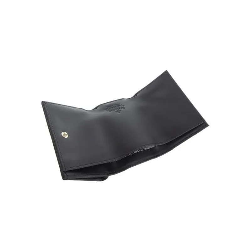 Vivienne Westwood Leather Wallet Mini Women's Black-4
