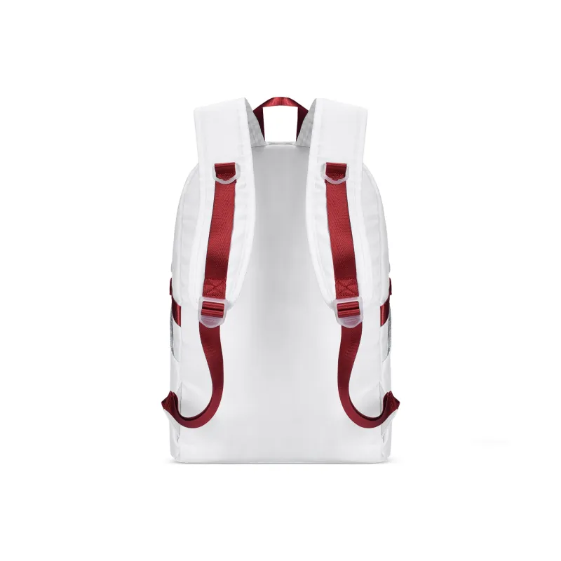 DRACONITE Embroidery Student Backpack Regular Unisex Blue White Color Blocking-1
