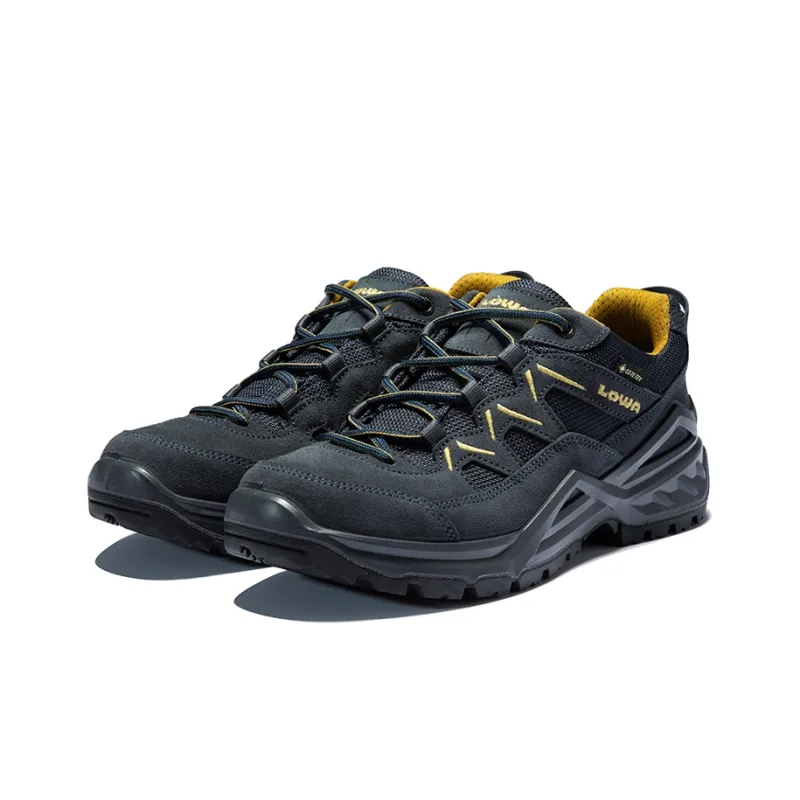 Lowa Sirkos EVO GTX Low Top Outdoor Shoes Men's Cyan-2