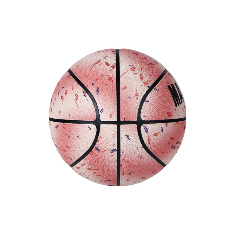 MARBURY Starry Ocean Series PU Basketball Pink Size 7 Training-3