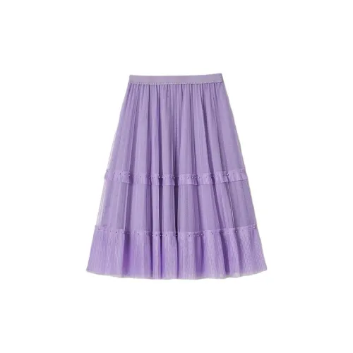 YINER GoodLand Casual Long Skirts Women's Lavender