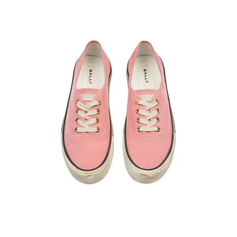 BALLY Lyder Suede Low-top Sneakers-2