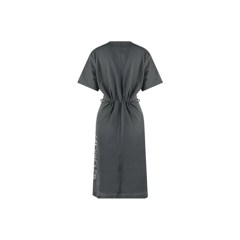 Moncler Short Sleeved Dresses Women's Gray-1