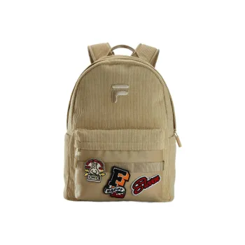FILA FUSION Fabric Backpack Small Size Unisex Khaki