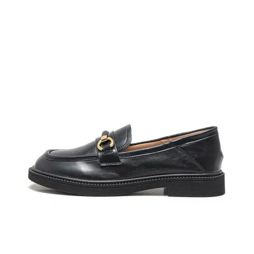 La Chapelle Loafers 2.5cm Women's Black