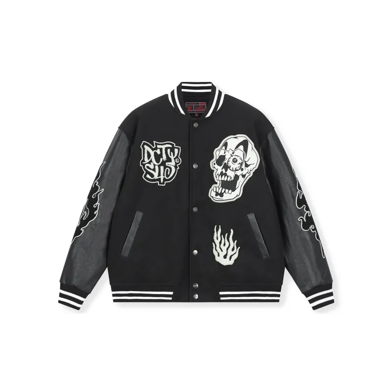 S45 X DICETINY Baseball Jerseys Unisex Black-1