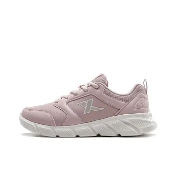 XTEP Water Resistant Lightweight Low Top Running Shoes Women's Light Pink