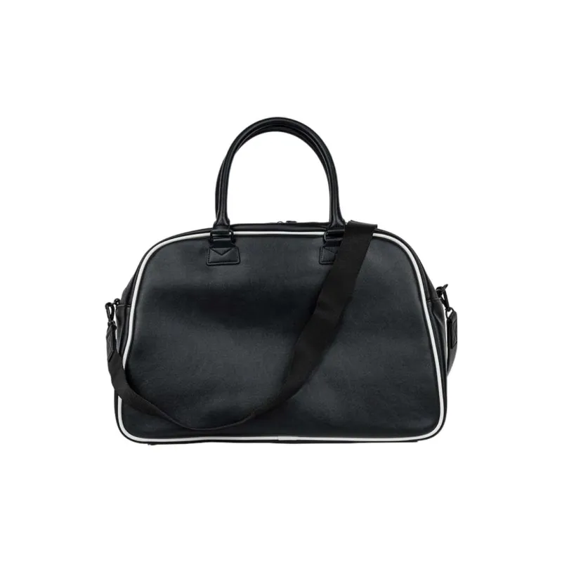 FILA Polyurethane Travel Bags Shoulder Bag Crossbody Bag Handbag Unisex Black-4