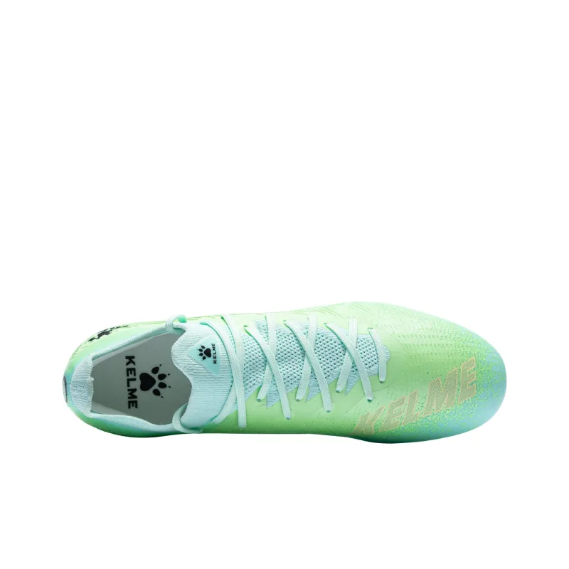 KELME Lightning 2.5 MG Rubber Short Studs Anti Slip And Wear Resistant Breathable Soccer Shoes Unisex Mint Green-2