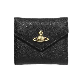 Vivienne Westwood Leather Wallet Women's Black