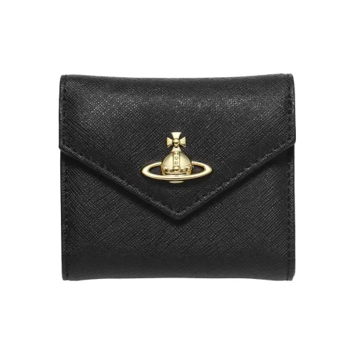 Vivienne Westwood Leather Wallet Women's Black