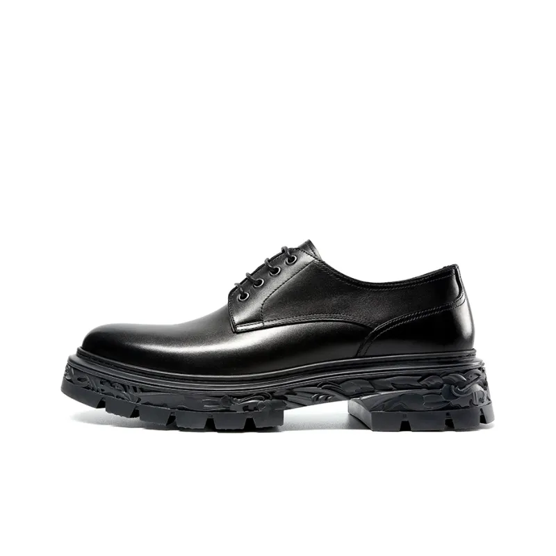 Satchi Dress Shoes Men Low Top Black-0