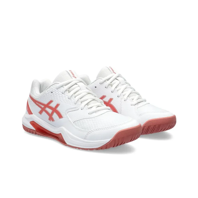 Asics Gel Dedicate 8 'White Light Garnet' Women's-3