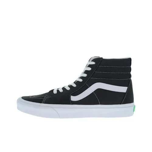 Vans SK8 Skateboard Shoes Unisex High-Top Black Gray