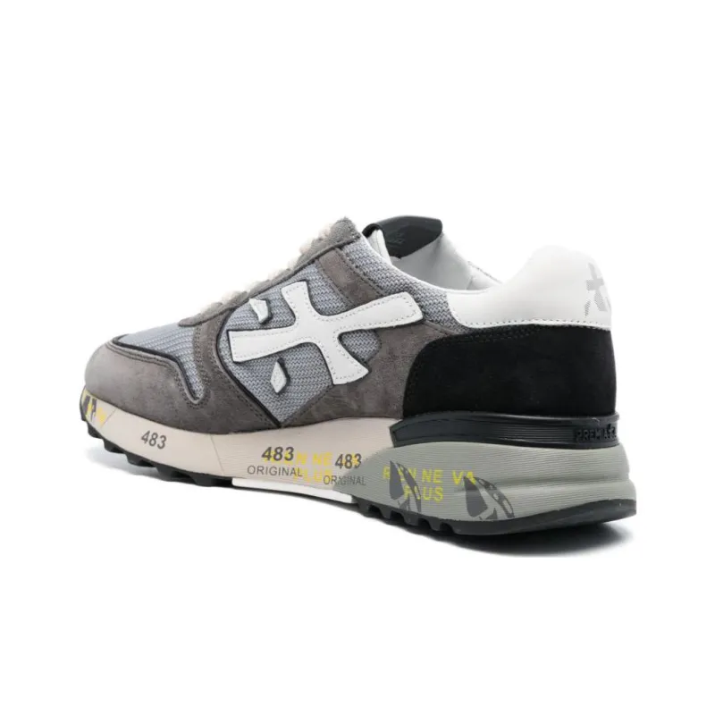 PREMIATA Mick Cushioning Low-Top Casual Shoes Men's Greige-2