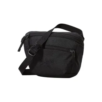 Arcteryx Recycled Polyester Fanny Pack Regular Unisex Black