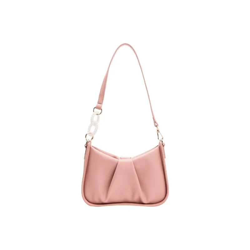 SEM/R PU Shoulder Bag Trumpets Women's Ecru/Custard/Coffee/Pink/Gray Blue-16