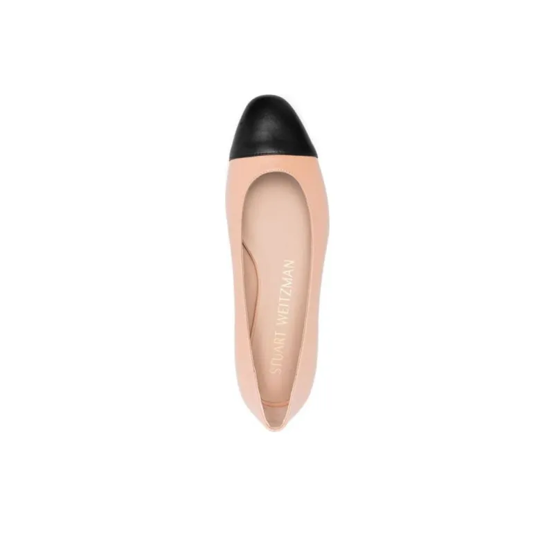 stuart weitzman Flare Leather Pumps-4