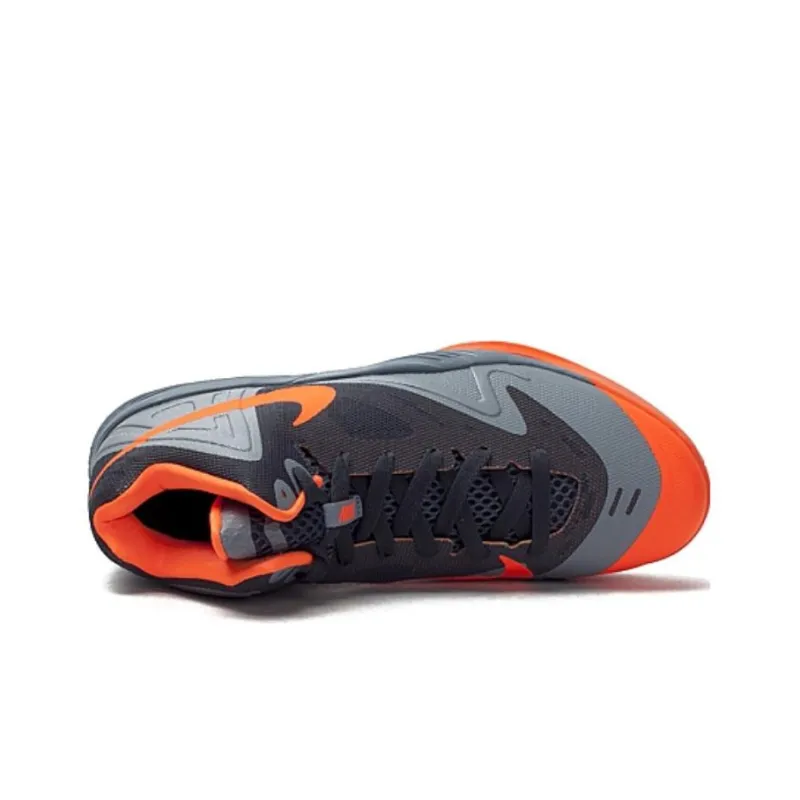 Nike Cushioning, Wear Resistant Mid Top Running Shoes Men's Black Gray-2