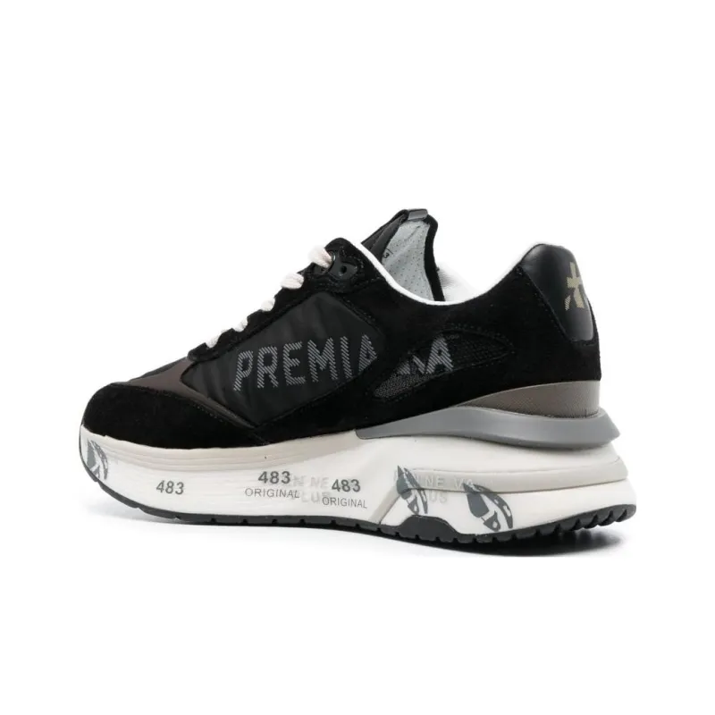 PREMIATA Shock Absorbers Low Top Casual Shoes Women's Black-2