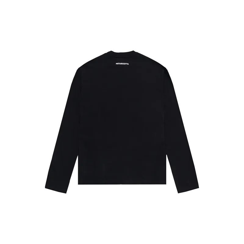 METARICOTTA T-Shirts Unisex Black-1