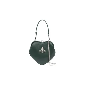 Vivienne Westwood Recycled Polyurethane Shoulder Bag, Crossbody Bag, Handbag Regular Women's Green