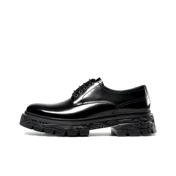 Satchi Platform Shoes Men's Black
