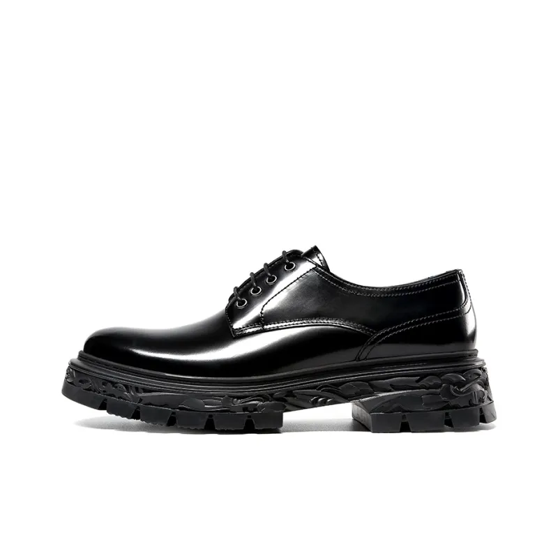 Satchi Platform Shoes Men's Black-0