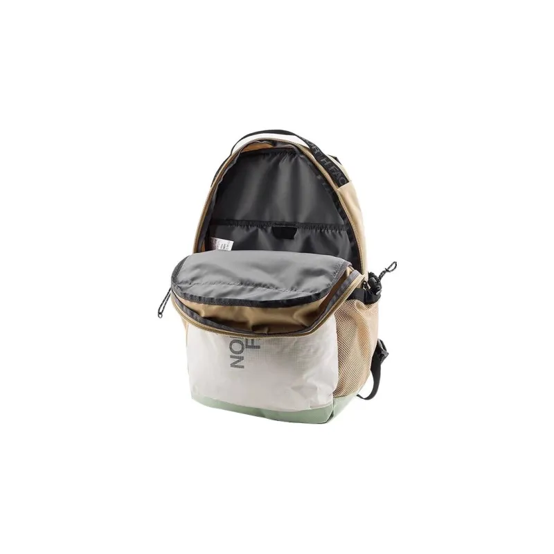 THE NORTH FACE Nylon Blends Polyester Backpack Unisex White/Beige/Green-2