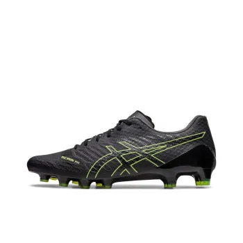 Asics DS LIGHT AG Rubber Short Studs Artificial Ground Anti Slip Wear Resistant Soccer Shoes Men's Black Yellow